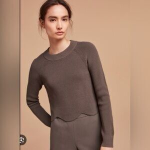Aritzia Wilfred Knit Sweater Brown Size XS — NWOT Without Tags